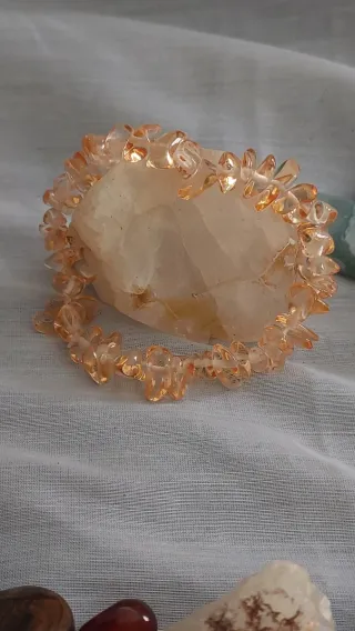 Pulsera Citrino Piedra Natural