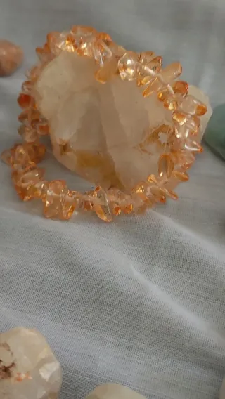 Pulsera Citrino Piedra Natural