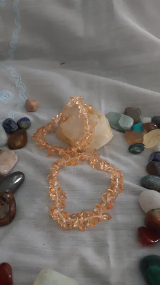 Pulsera Citrino Piedra Natural