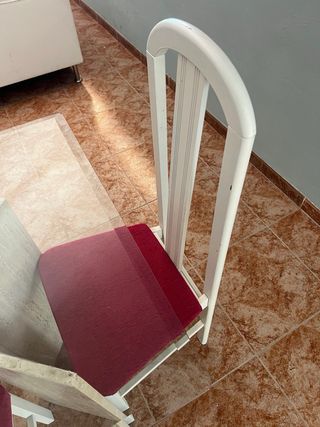 Mesa de comedor cristal y mármol