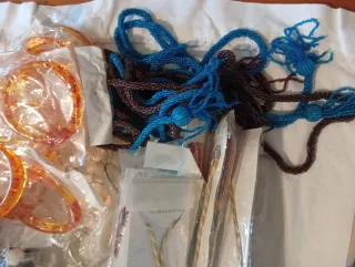 Lote 96 piezas bisutería multicolor