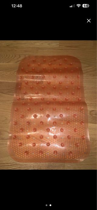 Alfombra antideslizante naranja