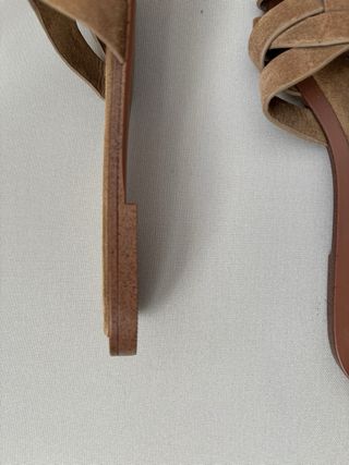 Sandalias Pull&Bear Marrones Talla 39