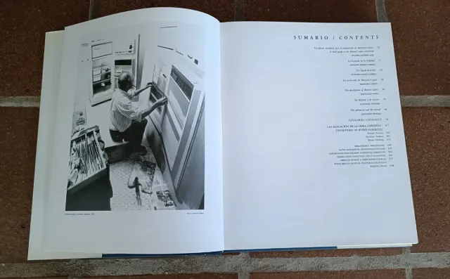 Libro Catálogo ANTONIO LÓPEZ Museo Reina Sofía 93