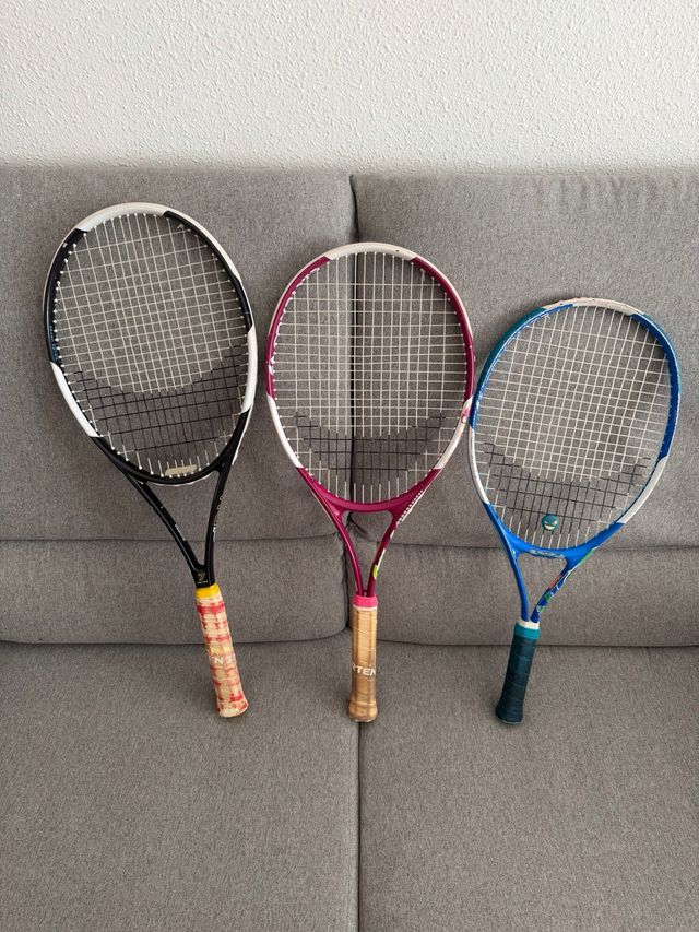 3 Raquetas de Tenis Artengo