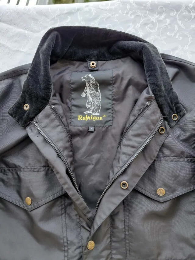 Giacca lunga antivento Refrigue uomo