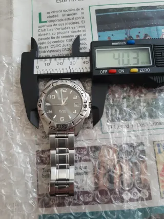 Reloj Pierre Lannier Acero Gris