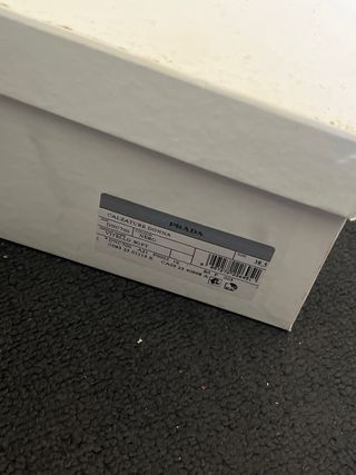 Scarpe Prada nere nuove