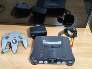 Console Nintendo 64 Grigia/Nera
