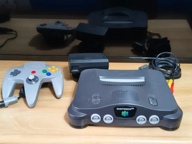 Console Nintendo 64 Grigia/Nera