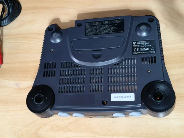 Console Nintendo 64 Grigia/Nera