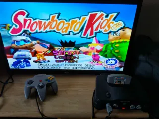 Console Nintendo 64 Grigia/Nera