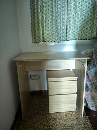 Mesa escritorio madera y/o cajonera