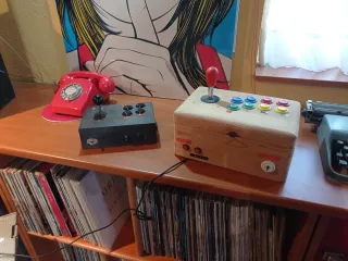 Bartop y mando Raspberry