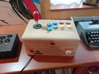 Bartop y mando Raspberry