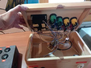 Bartop y mando Raspberry