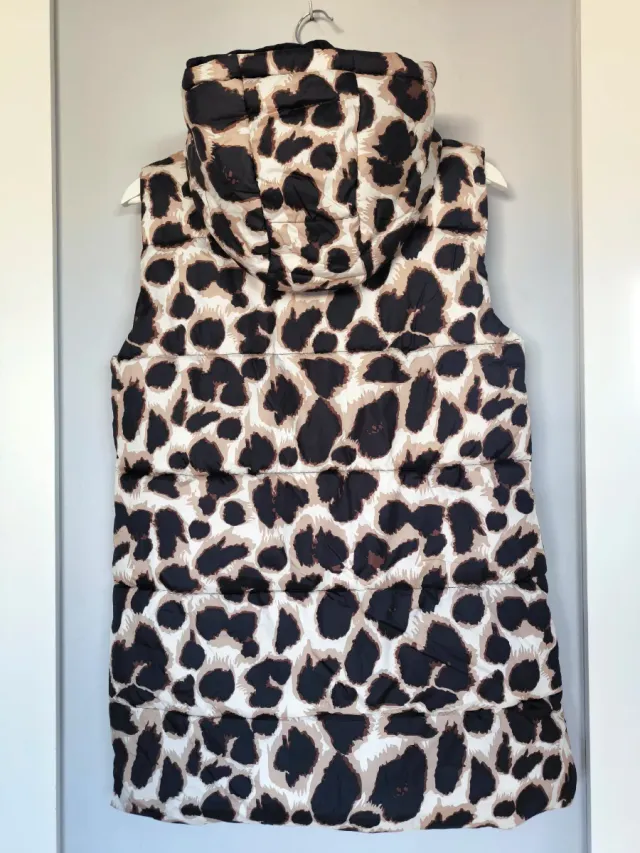 Chaleco de invierno con estampado