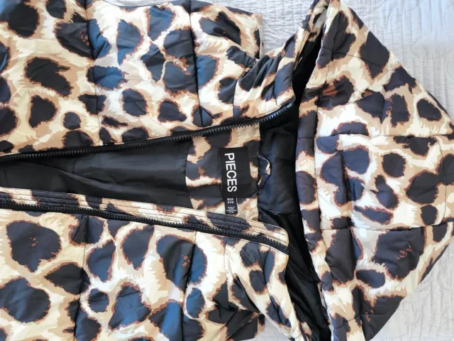 Chaleco de invierno con estampado