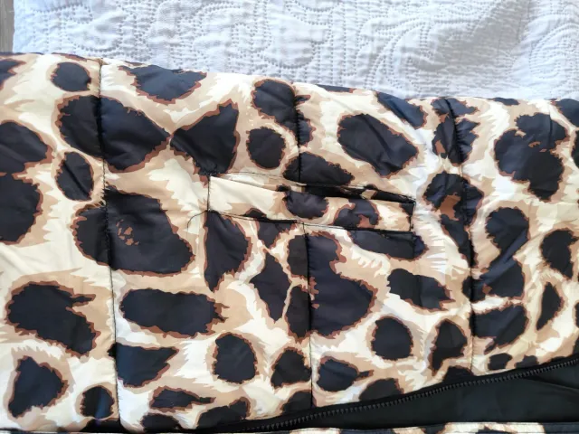 Chaleco de invierno con estampado