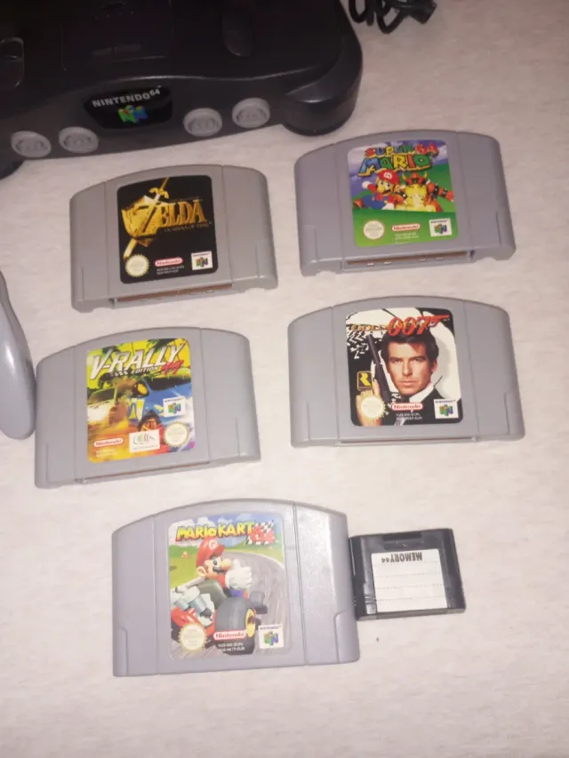 Nintendo 64 Completa + 5 Giochi