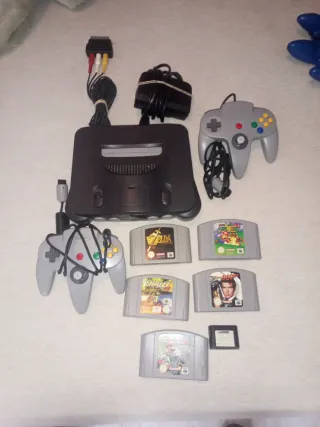 Nintendo 64 Completa + 5 Giochi