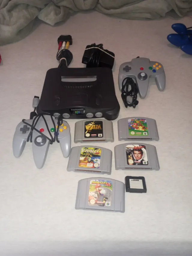 Nintendo 64 Completa + 5 Giochi