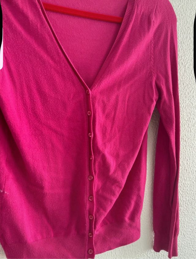 Rebeca fucsia Blanco talla XL