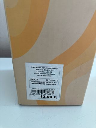 Humidificador Radiador.Natura. Cerámica. Nuevo