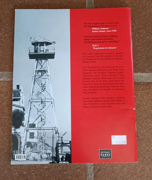 Libro Revista ALCATRAZ THE PRISON, San Francisco