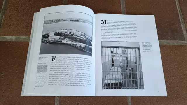 Libro Revista ALCATRAZ THE PRISON, San Francisco