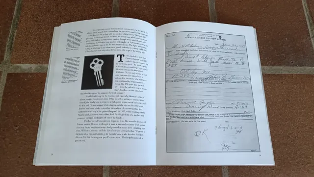 Libro Revista ALCATRAZ THE PRISON, San Francisco