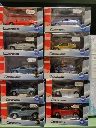 10 Coches a escala 1/43 Cararama NUEVO
