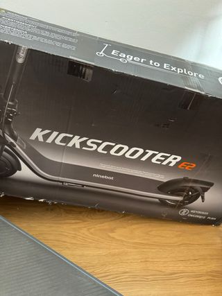 Patinete Eléctrico Segway Ninebot Kickscooter E2