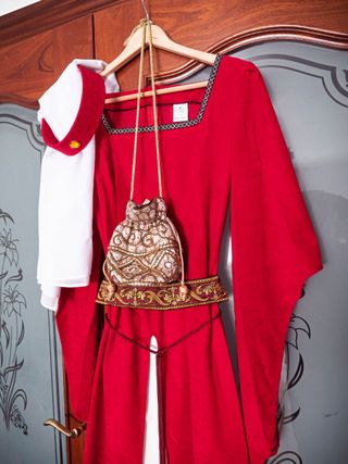 Vestido Medieval Cortesana Jimena Talla M