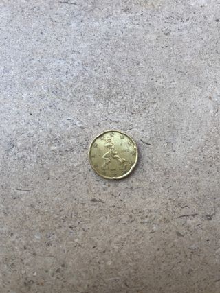 Moneda 20 céntimos 2002