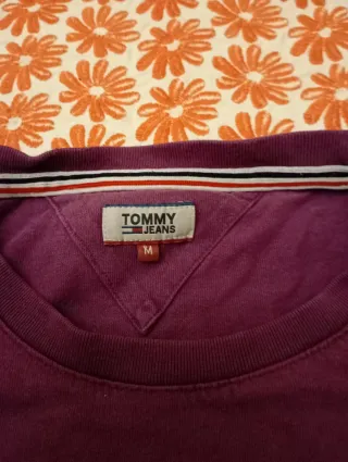 T-shirt Tommy Hilfiger viola