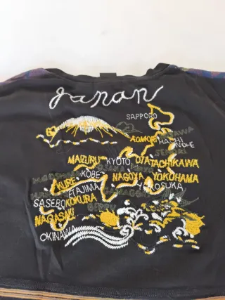 Camiseta manga larga estampada