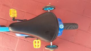 Bicicleta infantil con ruedines