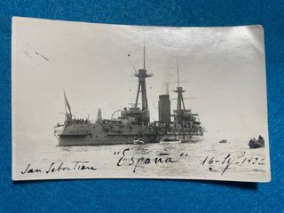 Crucero Acorazado España 1922 San Sebastián