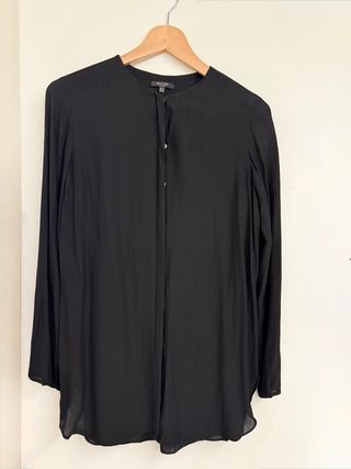 Blusa negra Massimo Dutti