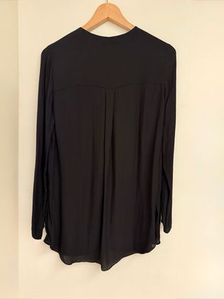 Blusa negra Massimo Dutti