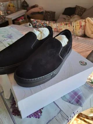 Zapatos Moncler Negros