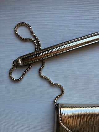 Bolso Zara Dorado Cadena