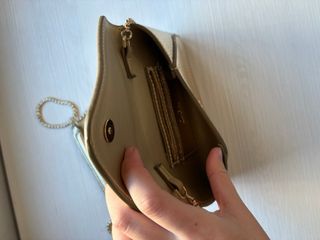 Bolso Zara Dorado Cadena
