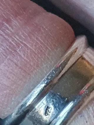 Anillo Plata Macizo Único Antiguo