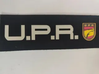 Parche UPR Policía 14.5x5 cm