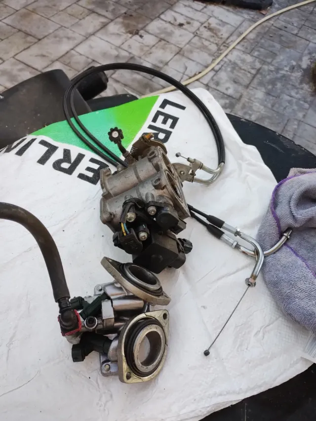 Cuerpo Admisión Inyección Kawasaki Vulcan 900 VN