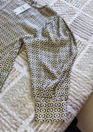 Blusa estampada mujer