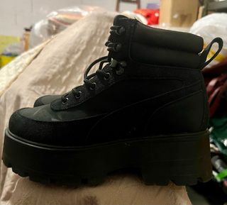 Scarponcini neri donna n.37 - stivaletti.