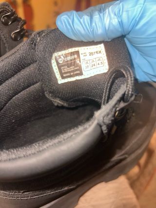 Scarponcini neri donna n.37 - stivaletti.